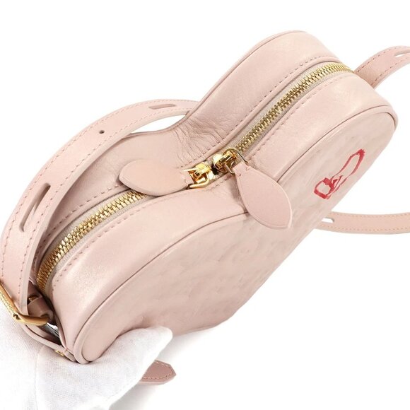 LOUIS VUITTON Sac Coeur Fall in Love Heart Shoulder Bag Leather M58738 90277042 - Picture 10 of 11